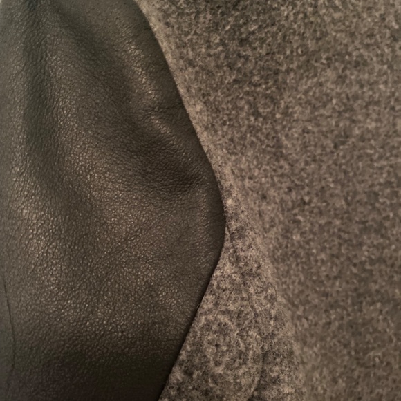 Theory Jacket with Leather Accents - Picture 6 of 6